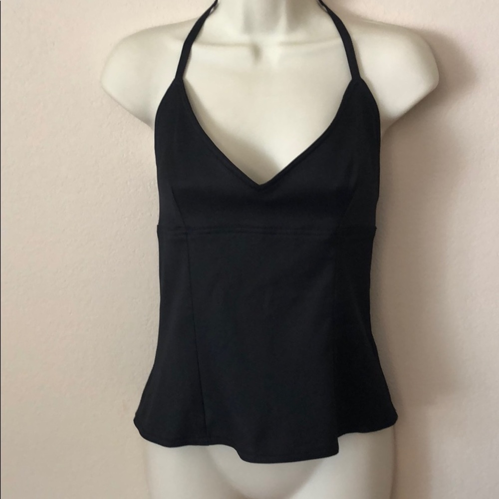 Guess halter top, Large, Black